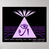 Ik geloof niets Poster (Voorkant)