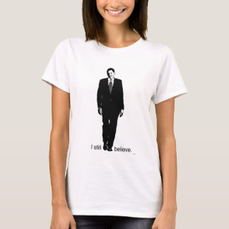Ik geloof nog steeds dat Barack Obama - Dames lang T-shirt