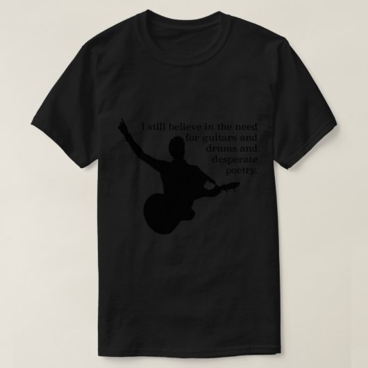 Ik geloof nog steeds dat Frank Turner Classic T-Sh T-shirt (Design voorkant)