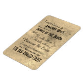 Ik geloof nog steeds dat Hymns Quote Magneet (Linkerzijde)