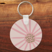 Ik geloof nog steeds dat liefde dingen verandert - sleutelhanger (Voorkant)