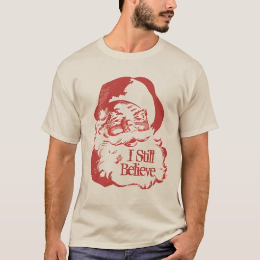Ik geloof nog steeds dat Santa Claus Funny shirts (Voorkant)