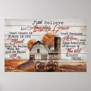 Ik geloof nog steeds in Amazing Grace Poster