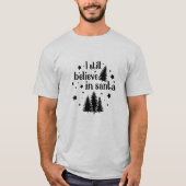 Ik geloof nog steeds in Kerstman paar T-shirt (Voorkant)