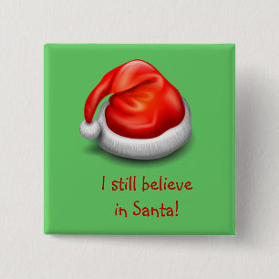 Ik geloof nog steeds in Santa Button