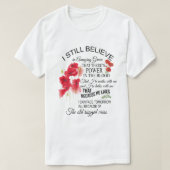 ik geloof nog steeds in t-shirt (Design voorkant)