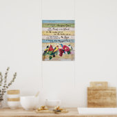 Ik geloof nog steeds in wonderbaarlijke Grace voge Poster (Keuken)