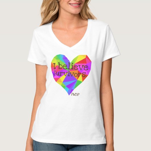 Ik geloof overlevenden overhemd t-shirt (Voorkant)