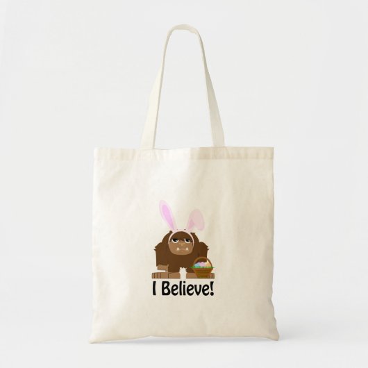 Ik geloof! Pasen Bigfoot Tote Bag (Voorkant)