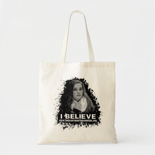 Ik geloof Portrait Bag Tote Bag (Voorkant)