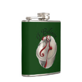 Ik geloof Reindeer Bell Flask Heupfles (Rechts)