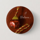 Ik geloof ronde button 5,7 cm (Voorkant)