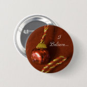 Ik geloof ronde button 5,7 cm (Voorkant /achterkant)