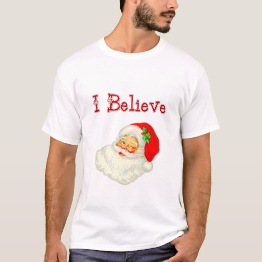 Ik geloof Santa T-shirt (Voorkant)