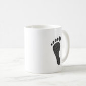 Ik geloof Sasquatch Bigfoot Koffiemok (Voorkant rechts)