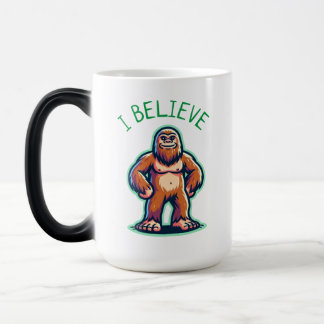 Ik geloof Sasquatch Bigfoot Magische Mok