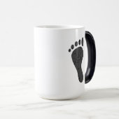 Ik geloof Sasquatch Bigfoot Magische Mok (Voorkant rechts)