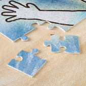 Ik geloof - Sjabloon Poster - Christelijke puzzel (Zijkant)