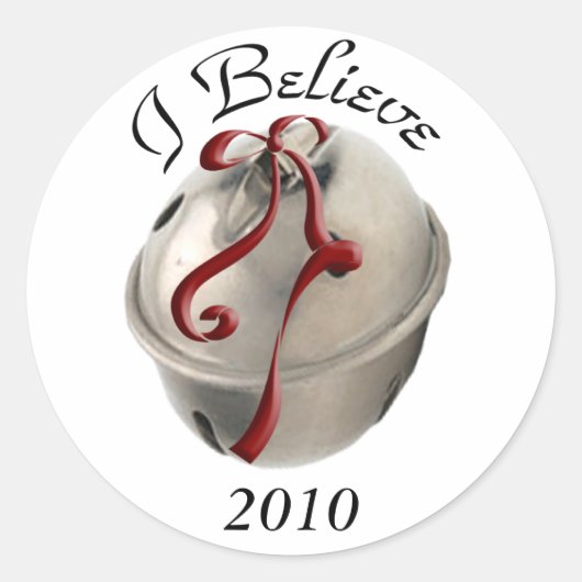 Ik geloof Stickers van Reindeer Bell (Voorkant)