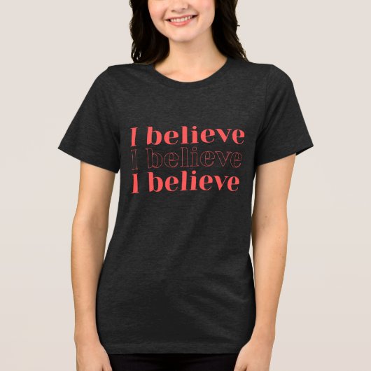 Ik Geloof T-Shirt (Voorkant)