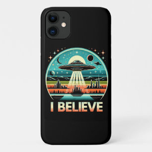 Ik geloof - UFO Case-Mate iPhone Case