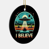 Ik geloof - UFO Keramisch Ornament (Rechts)