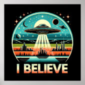 Ik geloof - UFO Poster (Voorkant)