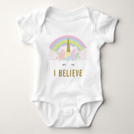 Ik geloof Unicorn Baby Romper