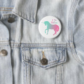 Ik geloof wel in Unicorns Ronde Button 5,7 Cm (In situ)