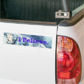Ik geloof Yeti Bumpersticker (Op Truck)