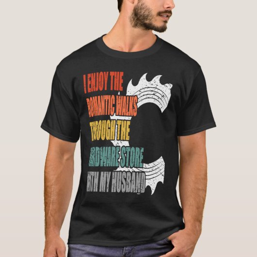 Ik geniet van de Romantische wandeling door de har T-shirt (Voorkant)