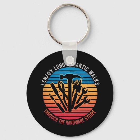 Ik geniet van lange Romantische looptijden door de Sleutelhanger (Voorkant)