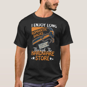 Ik geniet van lange Romantische looptijden door de T-shirt