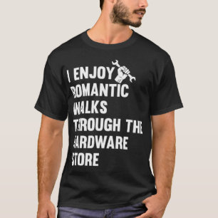 Ik geniet van lange Romantische looptijden door de T-shirt