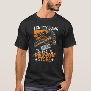 Ik geniet van lange Romantische looptijden door de T-shirt