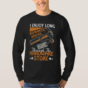 Ik geniet van lange Romantische looptijden door de T-shirt
