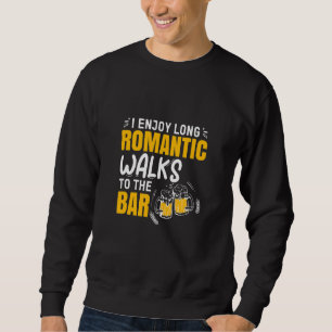 Ik geniet van lange Romantische wandelingen om bar Trui