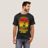 Ik geniet van romantische wandelingen door de hard t-shirt (Voorkant volledig)