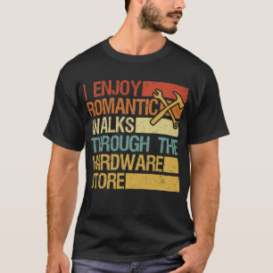 Ik geniet van romantische wandelingen door de hard t-shirt
