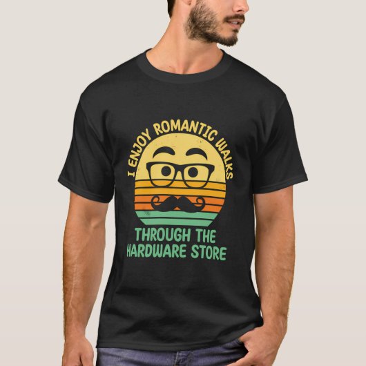 Ik geniet van romantische wandelingen door de leve t-shirt (Voorkant)