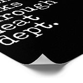 Ik geniet van Romantische wandelingen door de vlee Poster (Hoek)