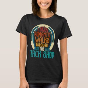 Ik Geniet Van Romantische Wandelingen Door Het Paa T-shirt