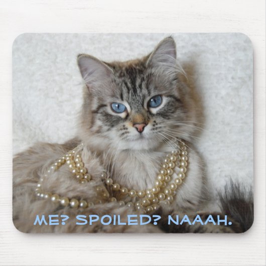 Ik? Gespeeld? Naaah. Muismat (Voorkant)