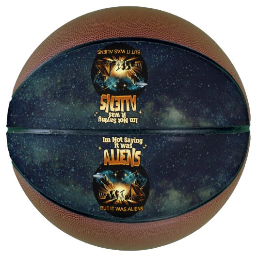 Ik Gezegde niet dat het aliens waren, maar het war Basketbal (Voorkant)
