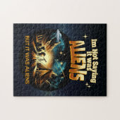 Ik Gezegde niet dat het aliens waren, maar het war Legpuzzel (Horizontaal)