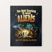 Ik Gezegde niet dat het aliens waren, maar het war Legpuzzel (Verticaal)