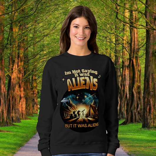 Ik Gezegde niet dat het aliens waren, maar het war Trui