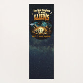 Ik Gezegde niet dat het aliens waren, maar het war Yogamat (Achterkant)