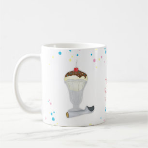 Ik gil Jij gilt Wij gil allemaal om ijs Koffiemok