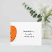 Ik ging één keer buiten... Funny Gamer Quote Humor Briefkaart (Staand voorkant)